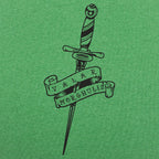 Valar Morghulis Dagger and Banner Tattoo Design