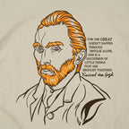 Van Gogh Quote Portrait Illustration