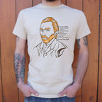 Van Gogh Quote Portrait Illustration