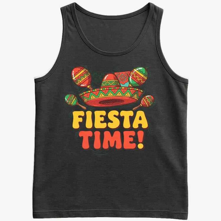 Vibrant Fiesta Time T-Shirt