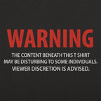 Viewer Discretion Advised Warning Label