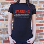 Viewer Discretion Advised Warning Label