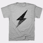 Vintage Lightning Bolt Distressed Retro Graphic