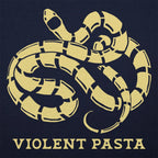 Violent Pasta Coiled Snake Spaghetti Pun