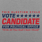 Vote Candidate for Political Office Parody