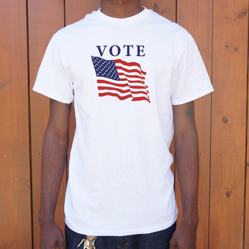 Vote with American Flag