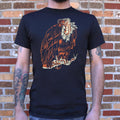 Vulture Perched Illustration