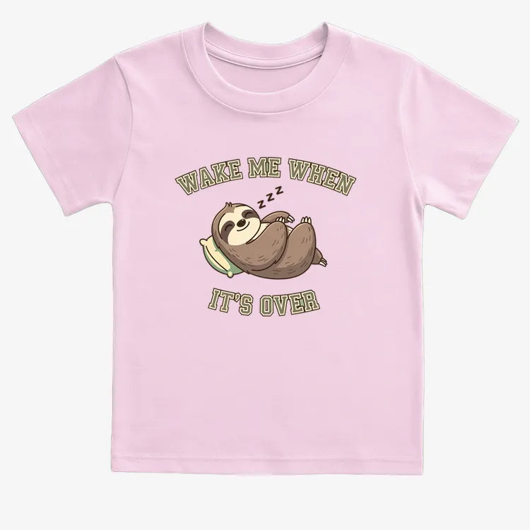 Wake Me When It's Over Sloth Vibe