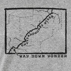 Way Down Yonder Chattahoochee River Map