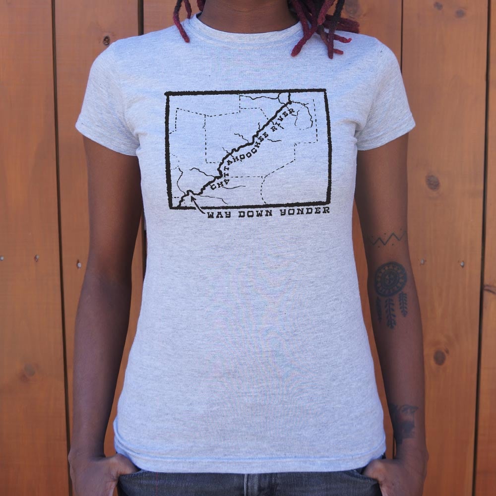 Way Down Yonder Chattahoochee River Map