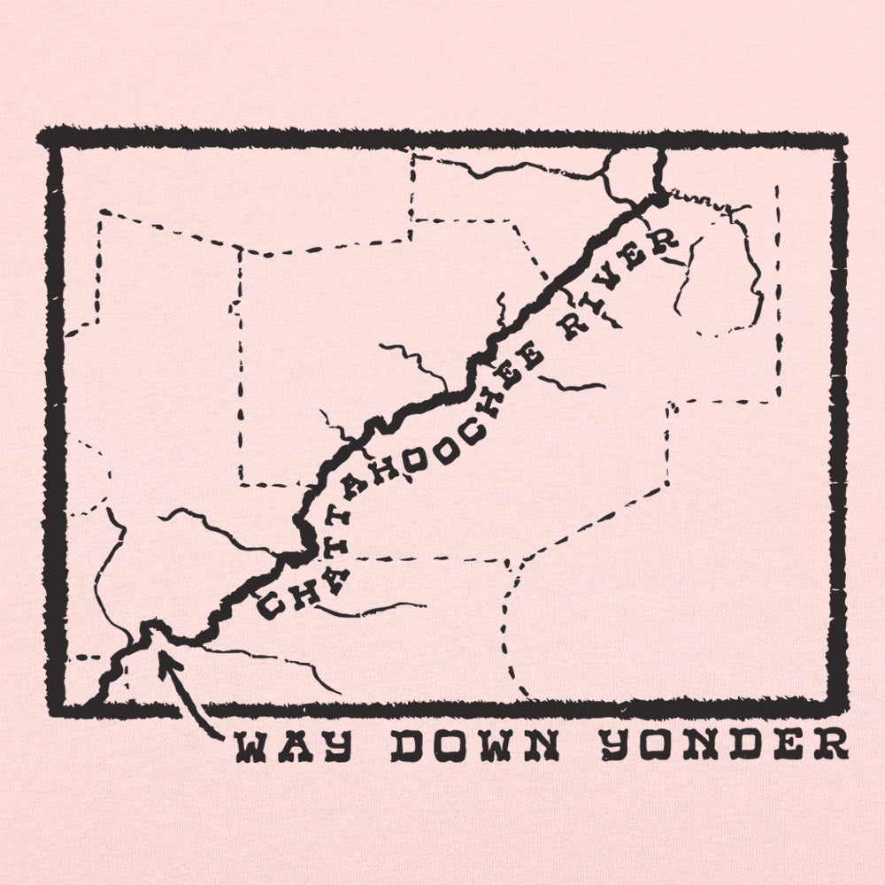 Way Down Yonder Chattahoochee River Map