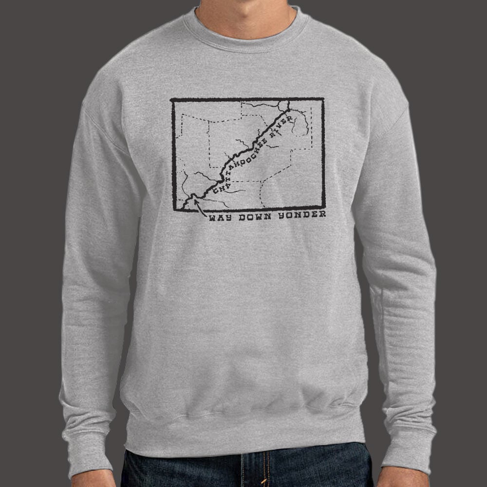 Way Down Yonder Chattahoochee River Map
