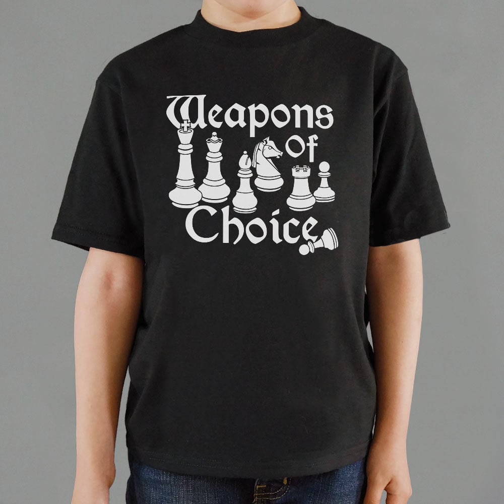 Weapons Of Choice Chess Pieces