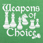 Weapons Of Choice Chess Pieces