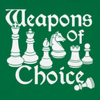 Weapons Of Choice Chess Pieces