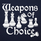 Weapons Of Choice Chess Pieces