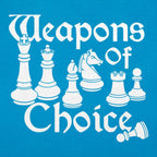 Weapons Of Choice Chess Pieces