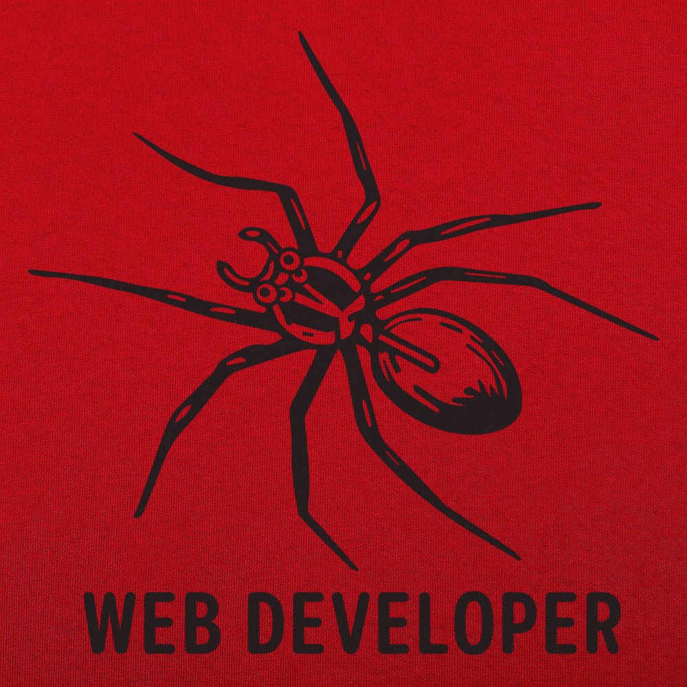 Web Developer Spider Pun