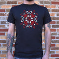 Web Flower Superhero Mask Mandala