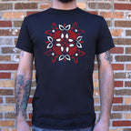 Web Flower Superhero Mask Mandala