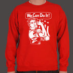 We Can Do It Rosy Riveter Graphic