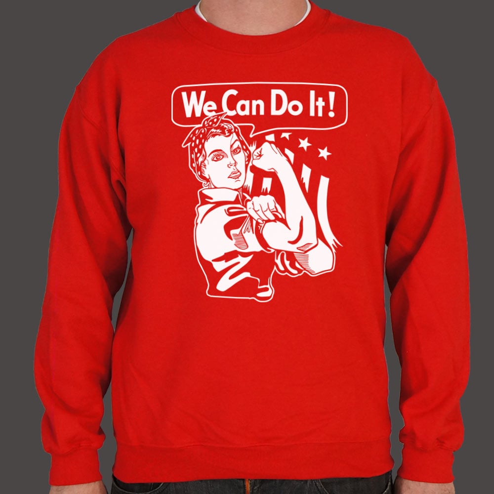 We Can Do It Rosy Riveter Graphic