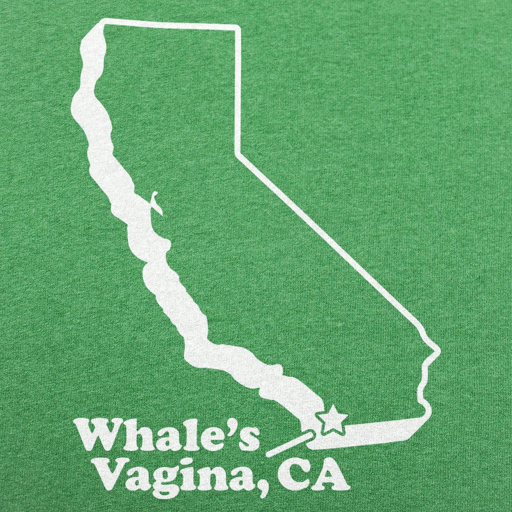 Whale's Vagina. CA San Diego Funny Map