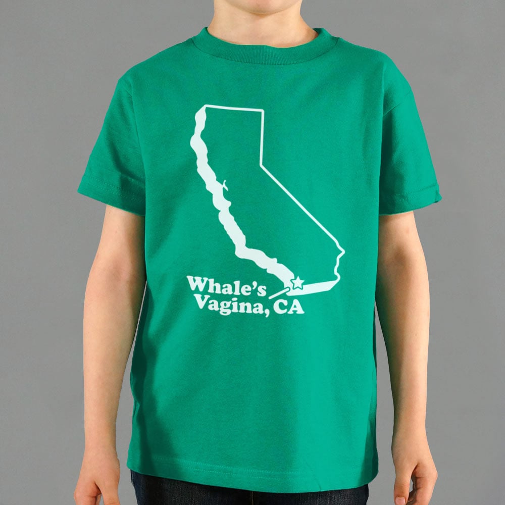 Whale's Vagina. CA San Diego Funny Map