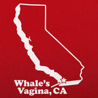 Whale's Vagina. CA San Diego Funny Map