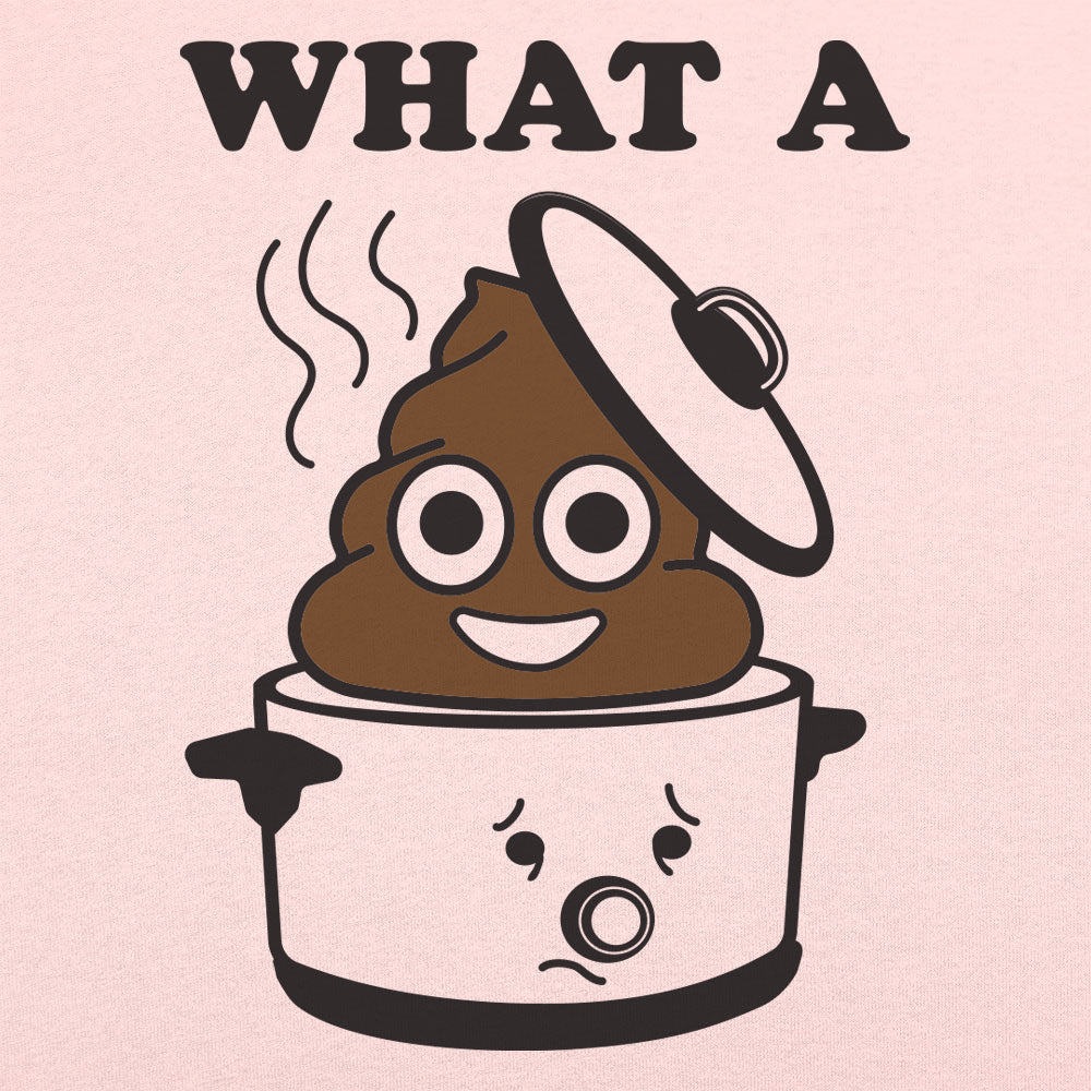 What A Crock Poop Emoji in a Crockpot Pun