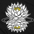 White Lotus Flower Graphic