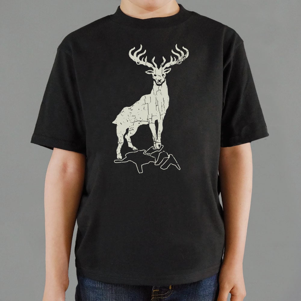 White Hart Majestic White Stag Illustration
