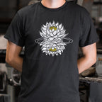 White Lotus Flower Graphic