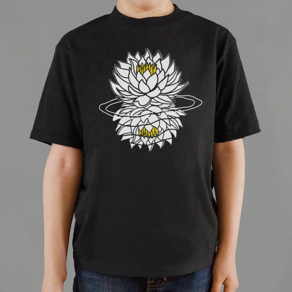 White Lotus Flower Graphic