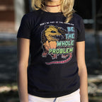 Be the Whole Problem Hissing Opossum Full Color