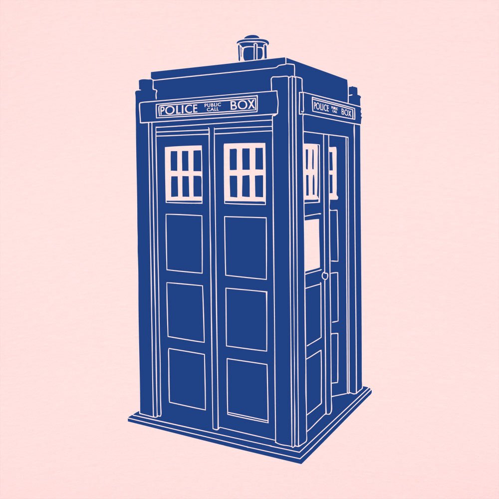 Who's Your Doctor? Blue Police Public Call Box Time Travel