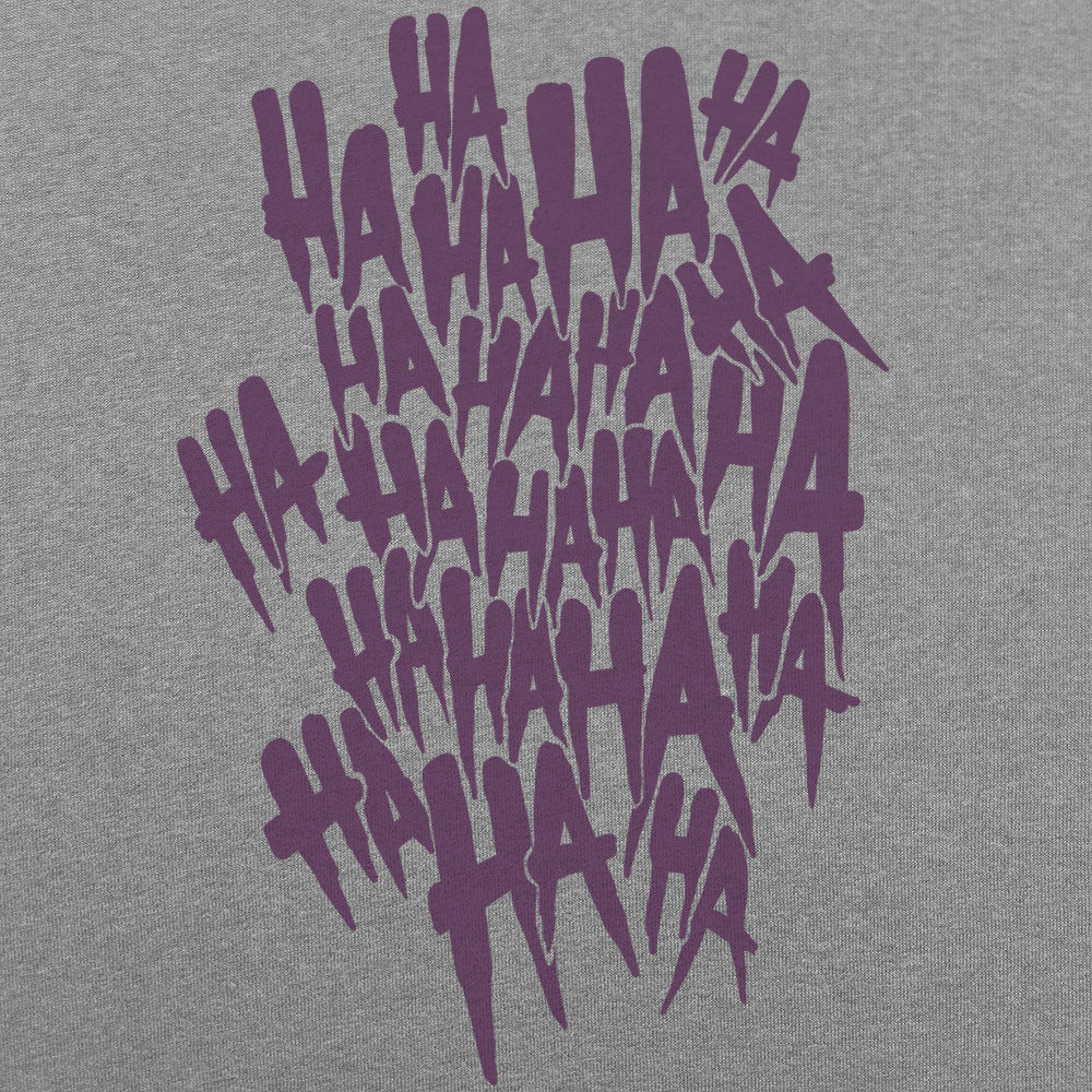 Why So Serious? Laughing HA HA Text Design