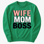 Wife Mom Boss Empowerment Tee
