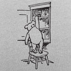 Winnie the Pooh Bear Reaching for a Hunny Jar