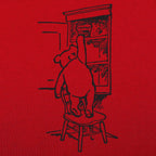 Winnie the Pooh Bear Reaching for a Hunny Jar