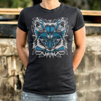Winter Fox Geometric Fox Face Graphic
