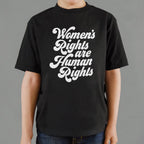 Women's Rights Are Human Rights Retro Script Design