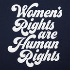 Women's Rights Are Human Rights Retro Script Design