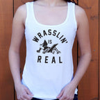 Wrasslin' Is Real Pro Wrestler Graphic