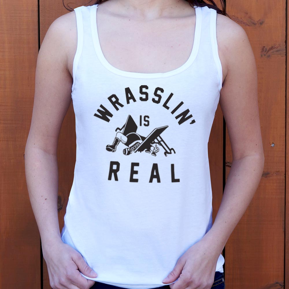 Wrasslin' Is Real Pro Wrestler Graphic