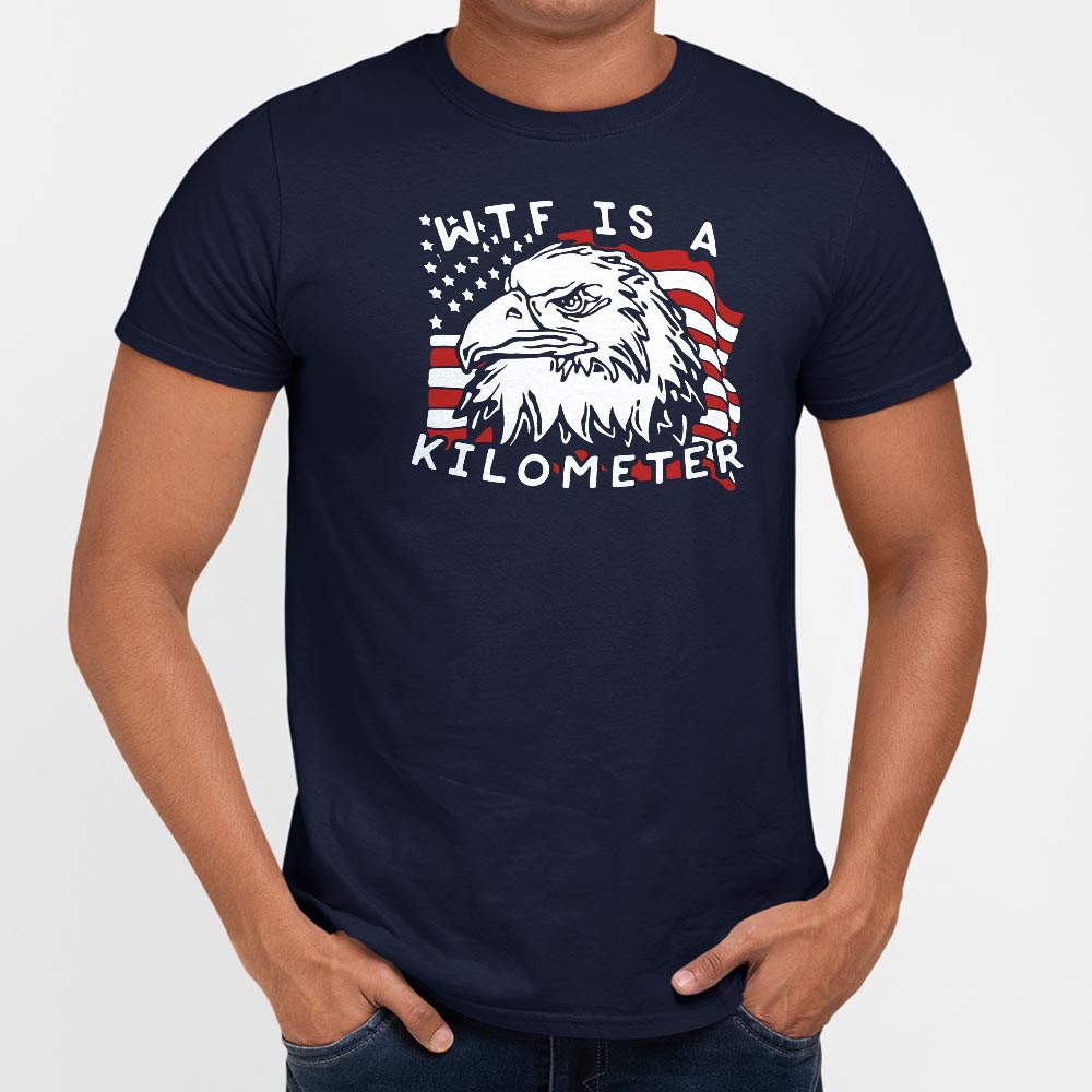WTF Is a Kilometer Patriotic Bald Eagle