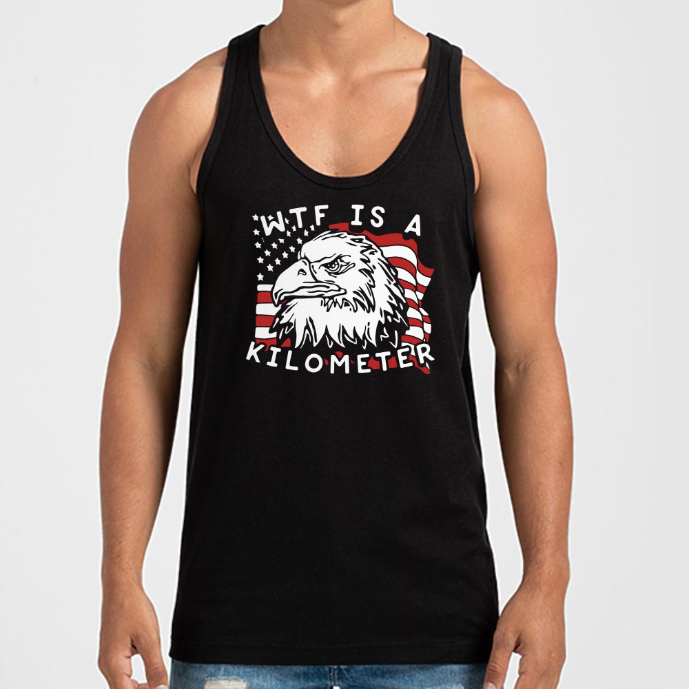WTF Is a Kilometer Patriotic Bald Eagle