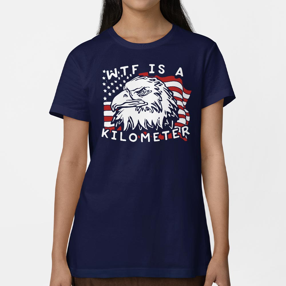 WTF Is a Kilometer Patriotic Bald Eagle
