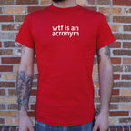 WTF Is An Acronym Funny Typography Wordplay Joke