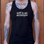 WTF Is An Acronym Funny Typography Wordplay Joke